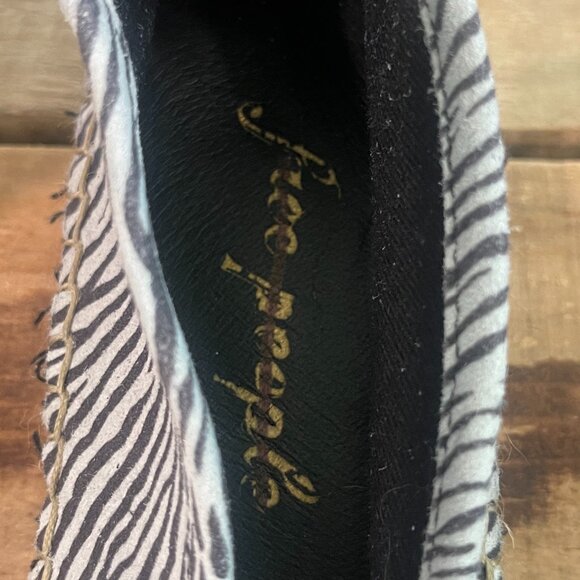 Free people Mason Ballet Espadrille Flats NEW Size 38 (7.5 US) - Picture 7 of 9